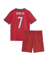 Portugali Cristiano Ronaldo #7 Kotipaita Lasten MM-kisat 2026 Lyhythihainen (+ shortsit)